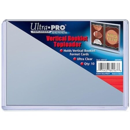 Ultra Pro Top Loader Booklet - Vertical - (10 per Pack)